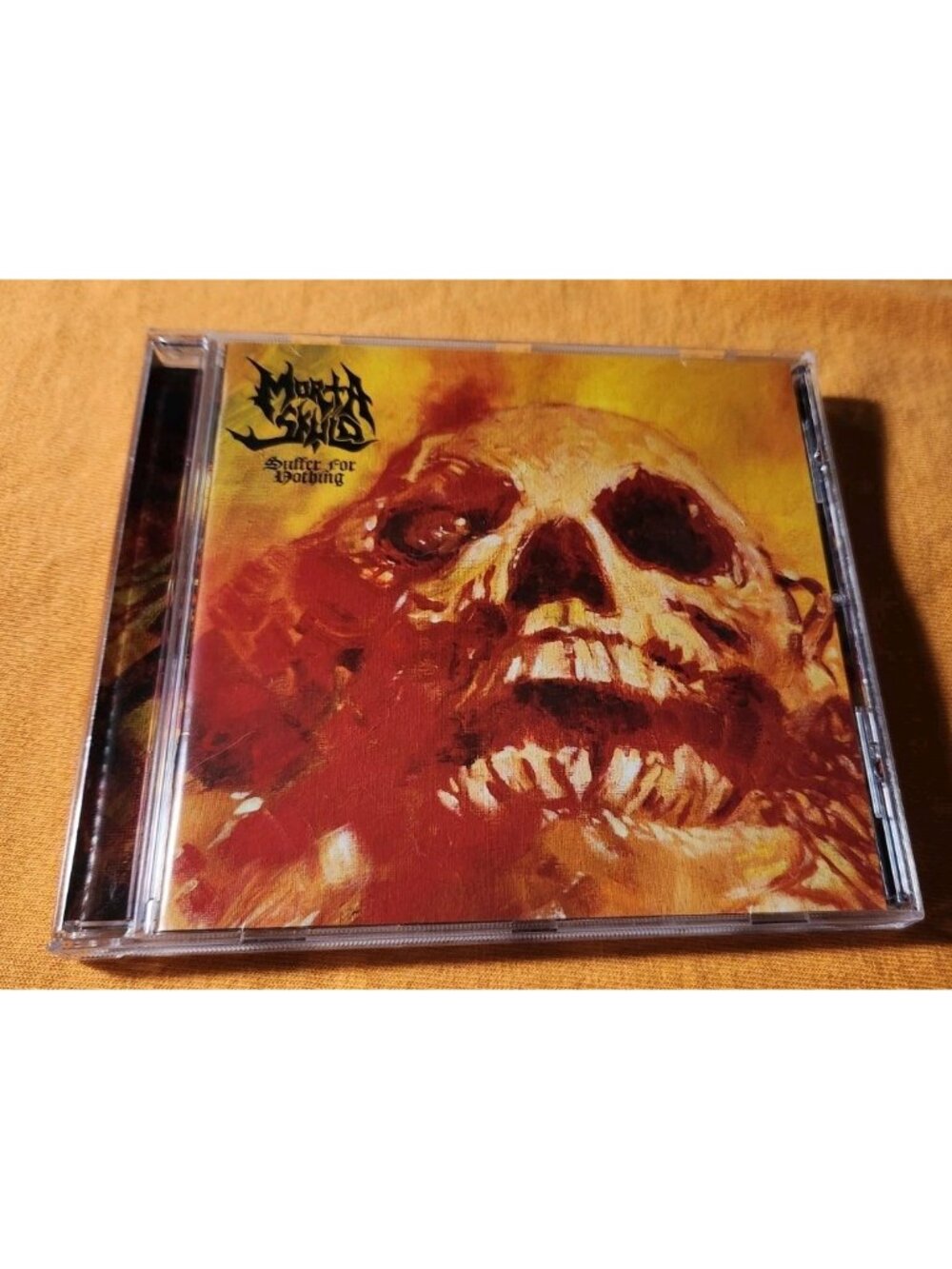MORTA SKULD cd SUFFER FOR NOTHING with peaceville obi